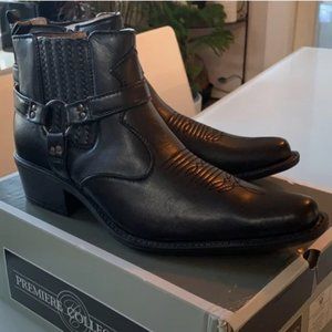 Black Western Boots - Size 10